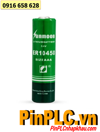 Sunmoon ER10450, Pin nuôi nguồn PLC Sunmoon ER10450 lithium 3.6v 800mAh chính hãng 